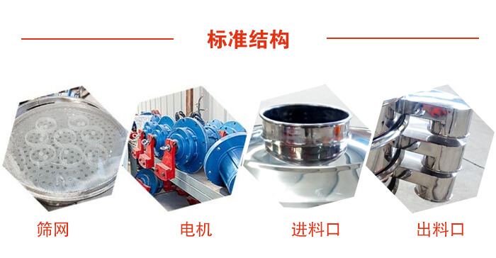 標(biāo)準(zhǔn)篩，篩網(wǎng)，電機(jī)，進(jìn)料口，出料口
