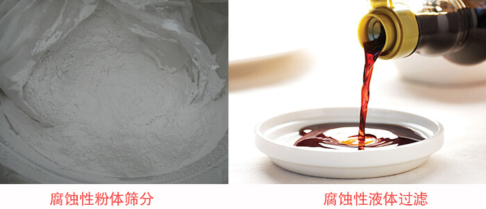PP材質(zhì)塑料篩分機整機可篩分物料特性。
